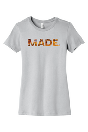 Connecticut - Made - BELLA+CANVAS Women’s Slim Fit Tee