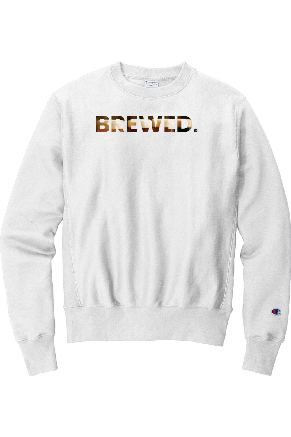 Connecticut - Brewed - Champion Crewneck Sweatshirt