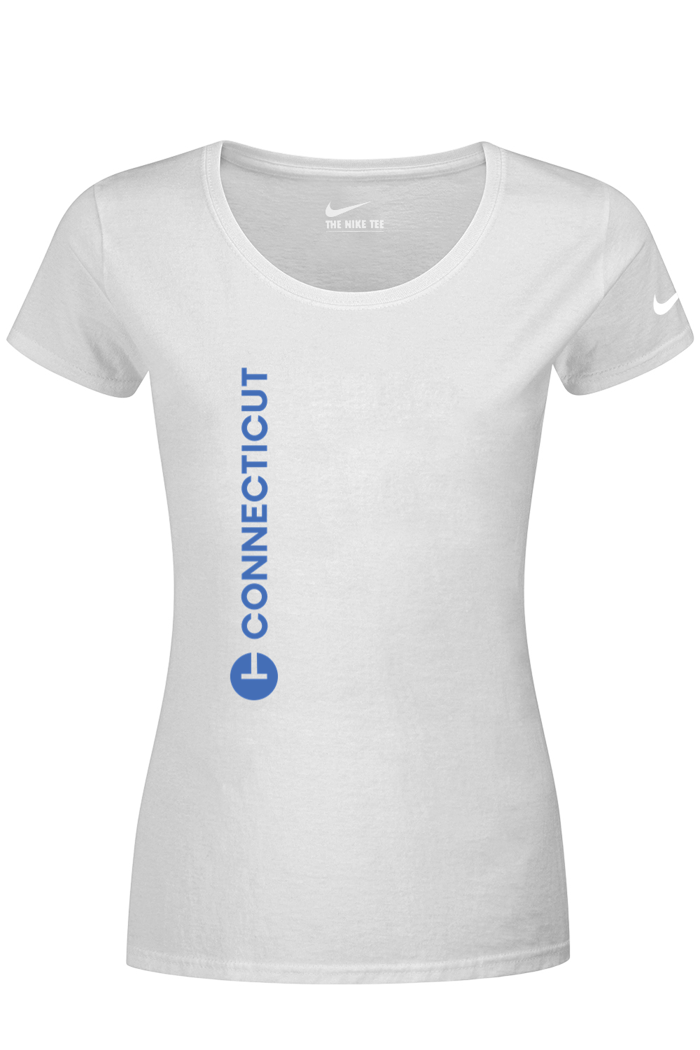 Connecticut - Nike Ladies Dri-FIT Cotton/Poly Tee