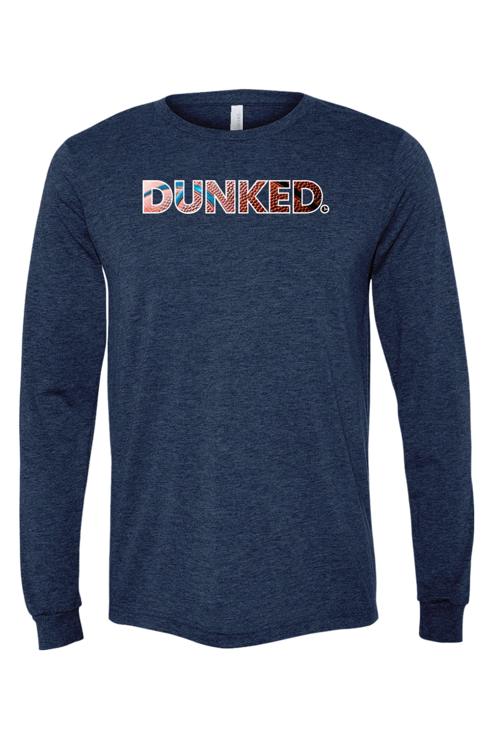 Connecticut - Dunked - BELLA + CANVAS Unisex Long Sleeve Tee