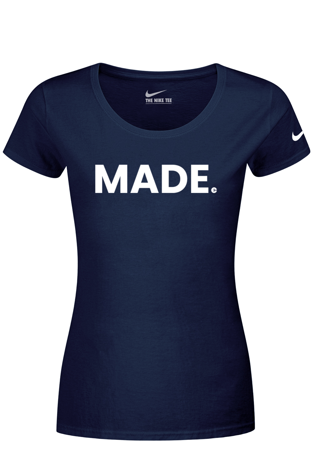 Connecticut - Made - Nike Ladies Dri-FIT Cotton/Poly Tee