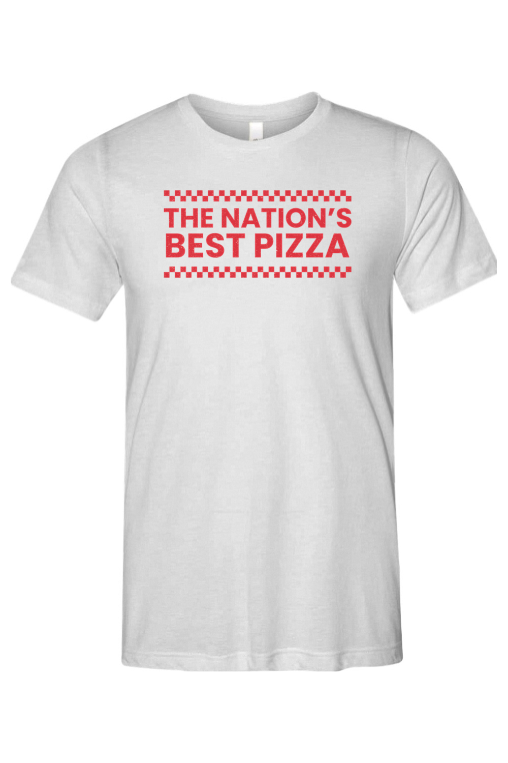 Connecticut - Nation's Best Pizza - Bella + Canvas Short Sleeve Tee