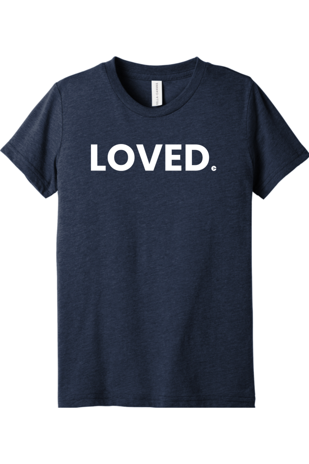 Connecticut - Loved - Youth BELLA+CANVAS Short Sleeve Tee