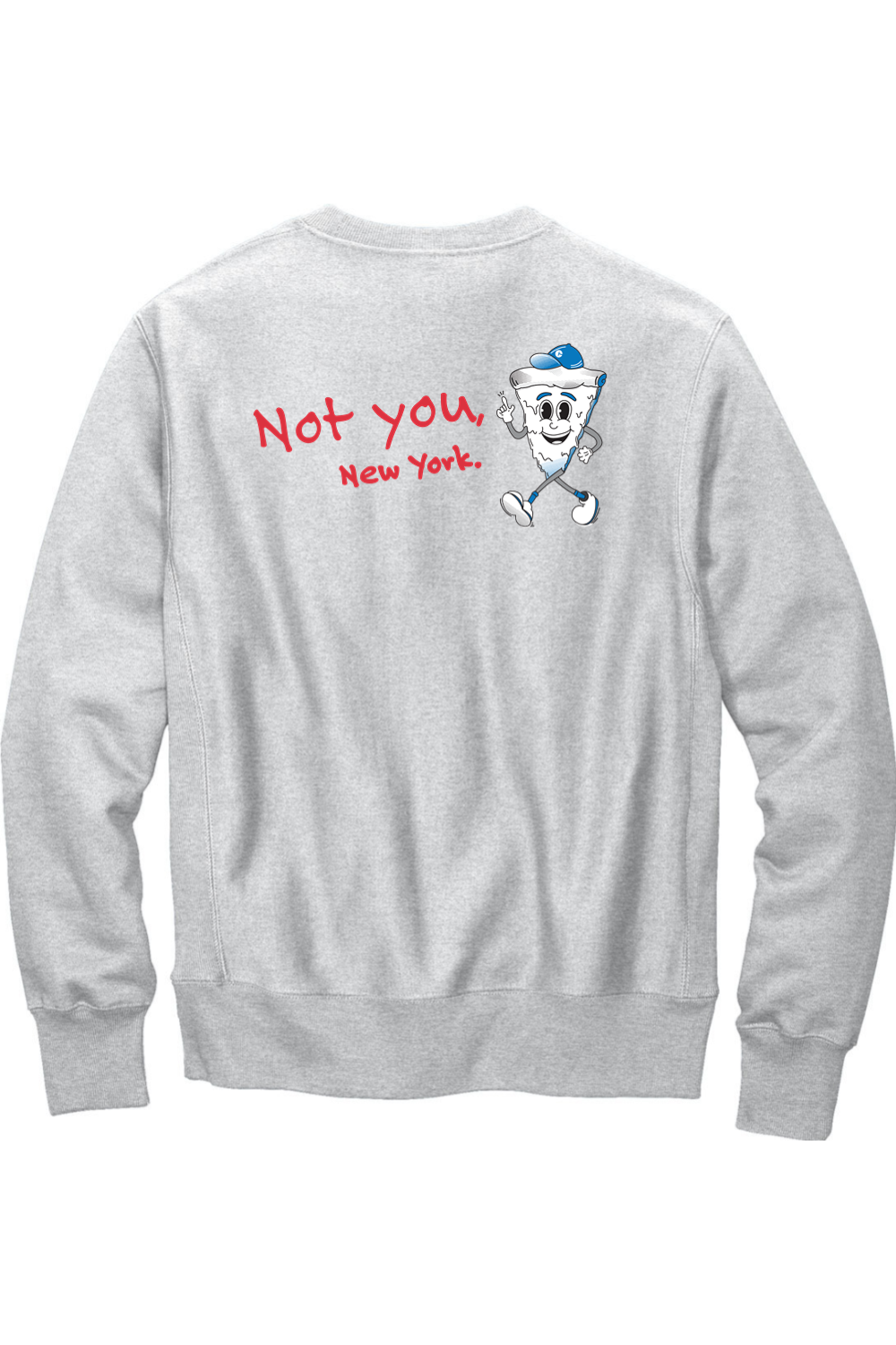 Connecticut - Nation's Best Pizza - Champion Crewneck Sweatshirt