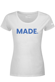 Connecticut - Made - Nike Ladies Dri-FIT Cotton/Poly Tee