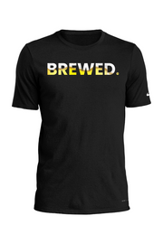 Connecticut - Brewed - Nike Dri-FIT Cotton/Poly Tee