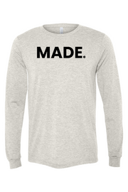 Connecticut - Made - BELLA + CANVAS Unisex Long Sleeve Tee