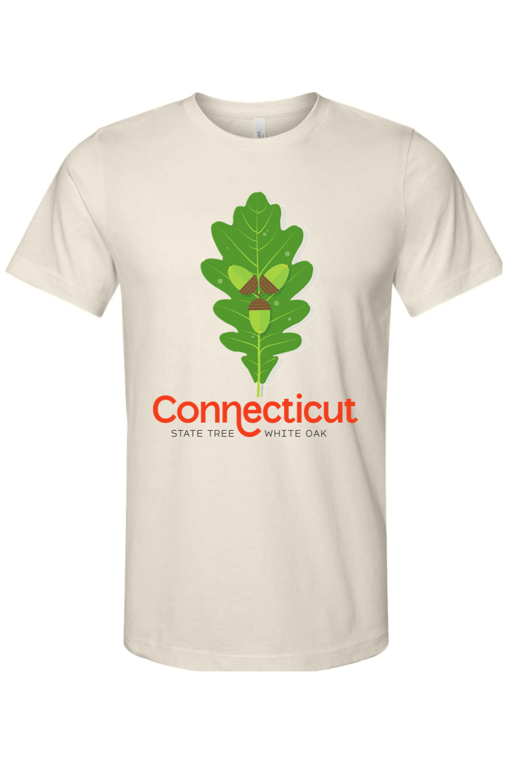 State Tree White Oak - Bella + Canvas Tee