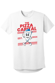 Connecticut - The Pizza Capital - BELLA+CANVAS Men’s Long Body Urban Tee
