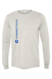 Connecticut - BELLA + CANVAS Unisex Long Sleeve Tee