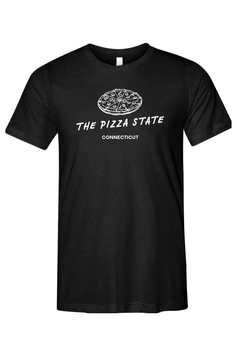 Connecticut - The Pizza State - Bella + Canvas Short Sleeve Tee
