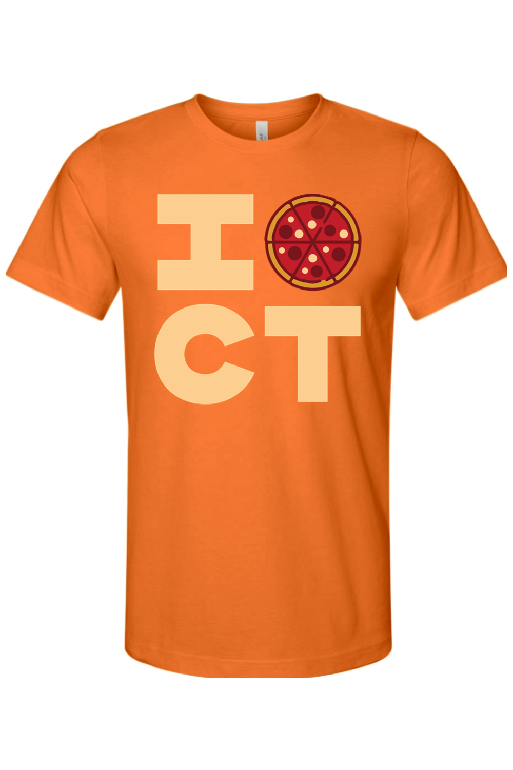I Pizza CT - Bella + Canvas Tee