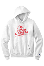 Connecticut - Pizza Capital - Champion Hooded Sweatshirt