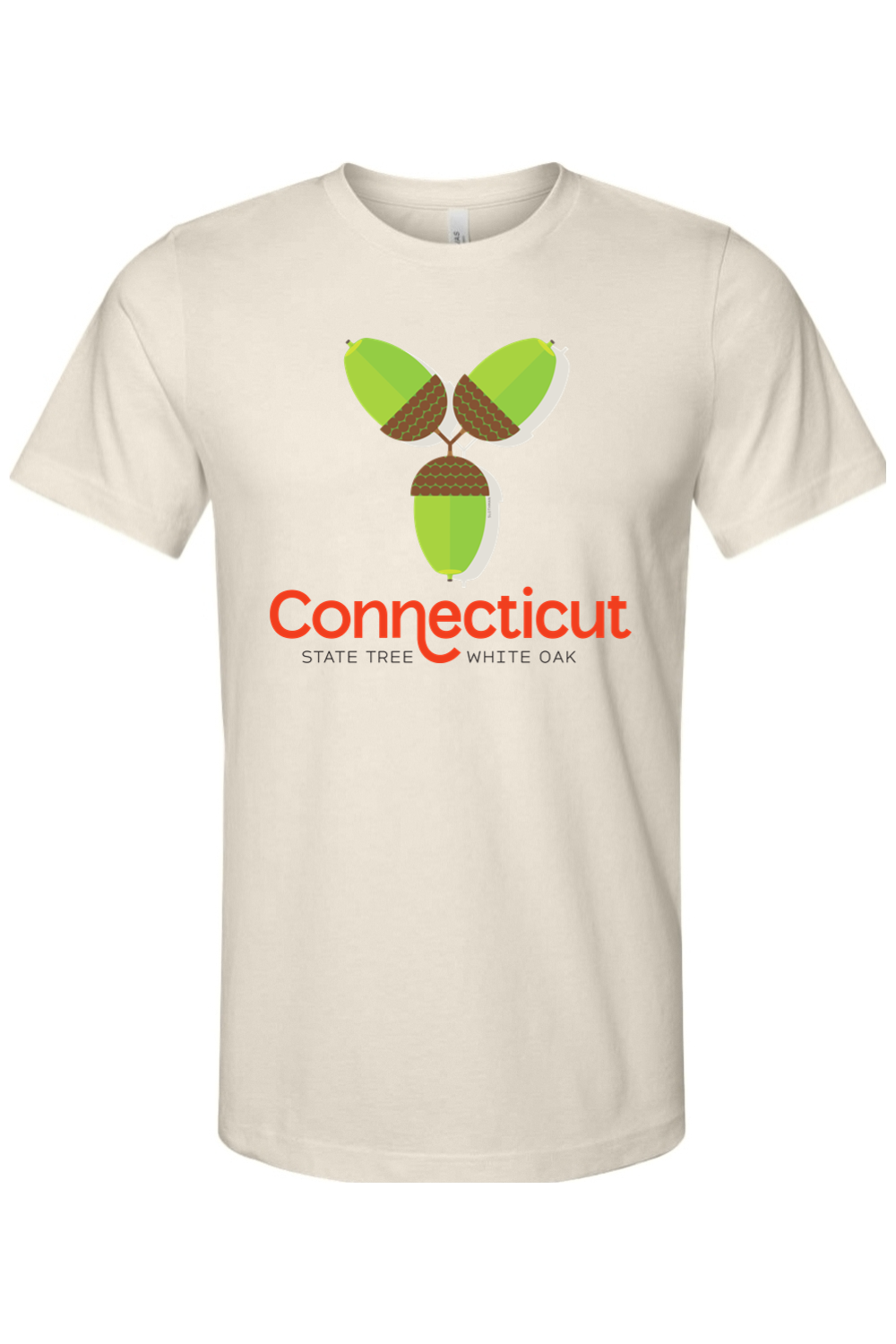 State Tree White Oak - Bella + Canvas Tee