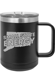 Connecticut - Small State Energy - 15oz Insulated Coffee Mug