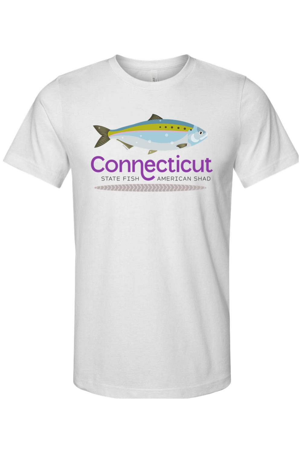State Fish American Shad - Bella + Canvas Tee