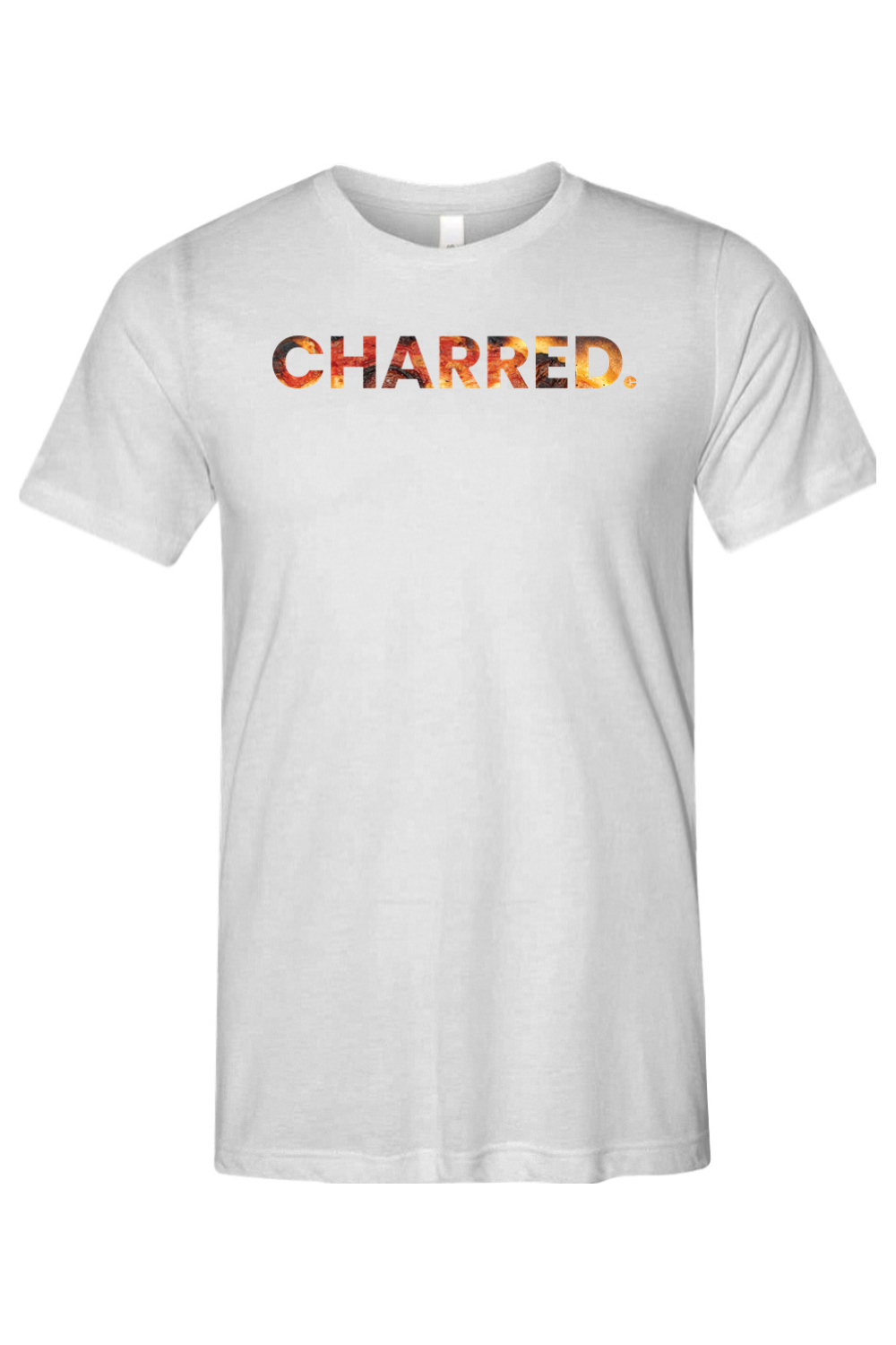 Connecticut - Charred - Bella + Canvas Short Sleeve Tee