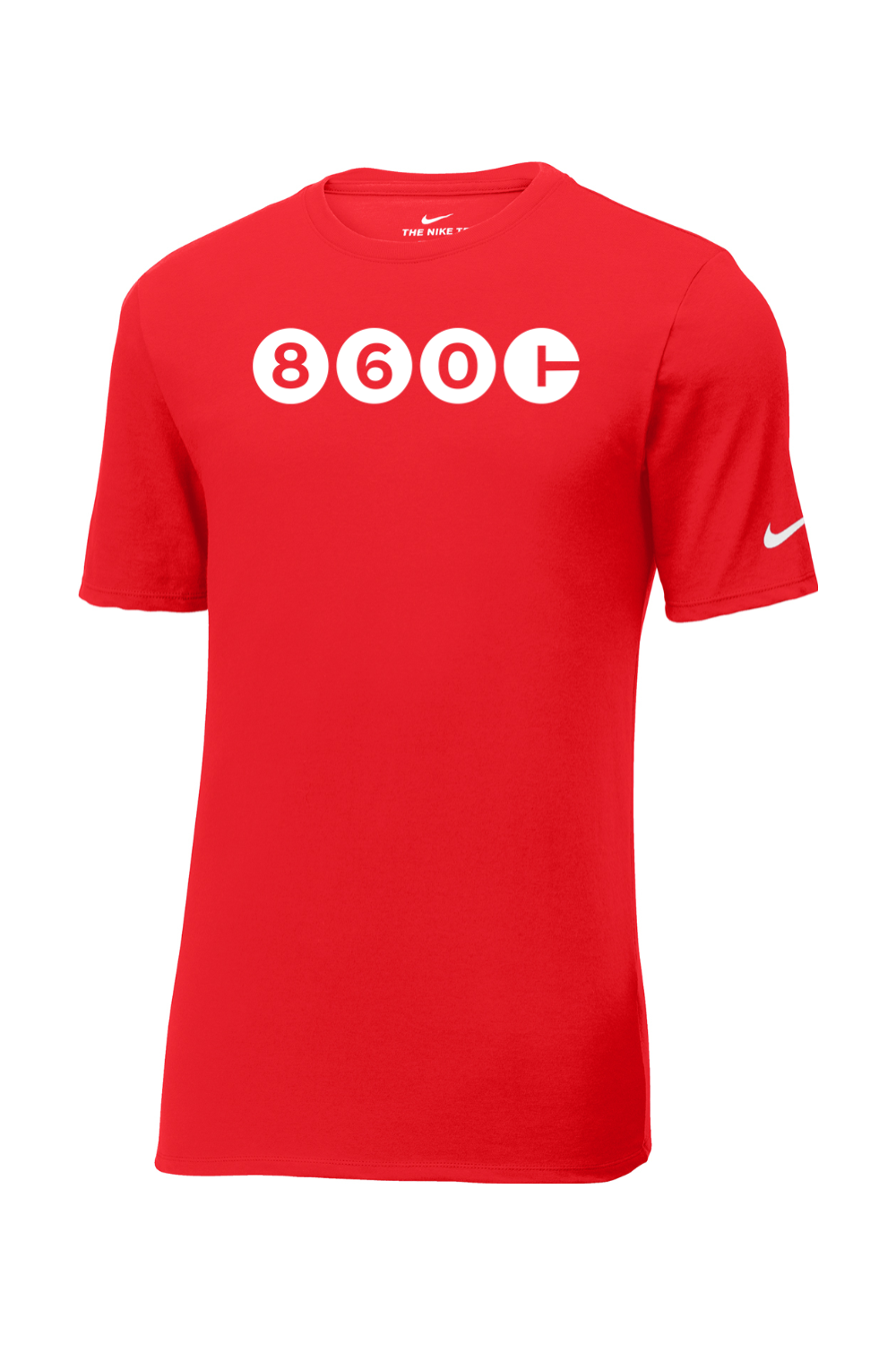 Connecticut - Area Code - Nike Core Cotton Tee