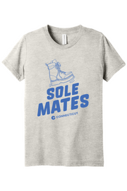 Connecticut - Sole Mates - Youth BELLA+CANVAS Short Sleeve Tee