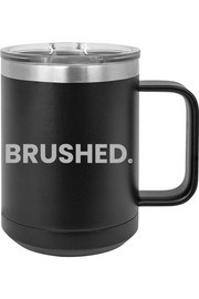 Connecticut - Brushed - 15oz Insulated Coffee Mug