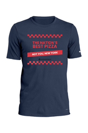 Connecticut - The Nation's Best Pizza - Nike Dri-FIT Cotton/Poly Tee