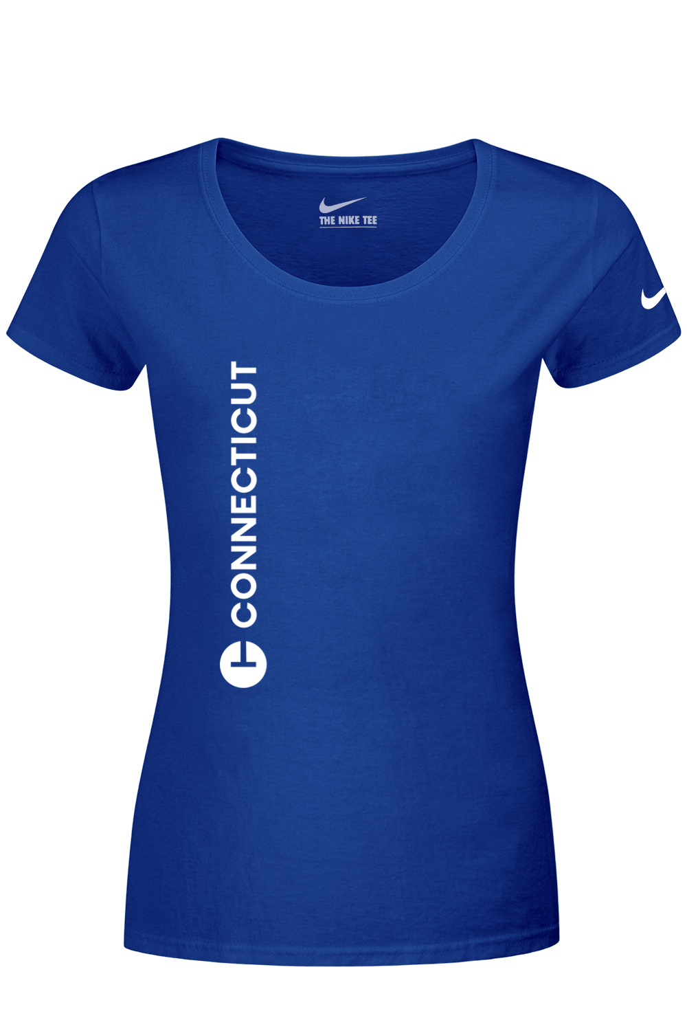 Connecticut - Nike Ladies Dri-FIT Cotton/Poly Tee