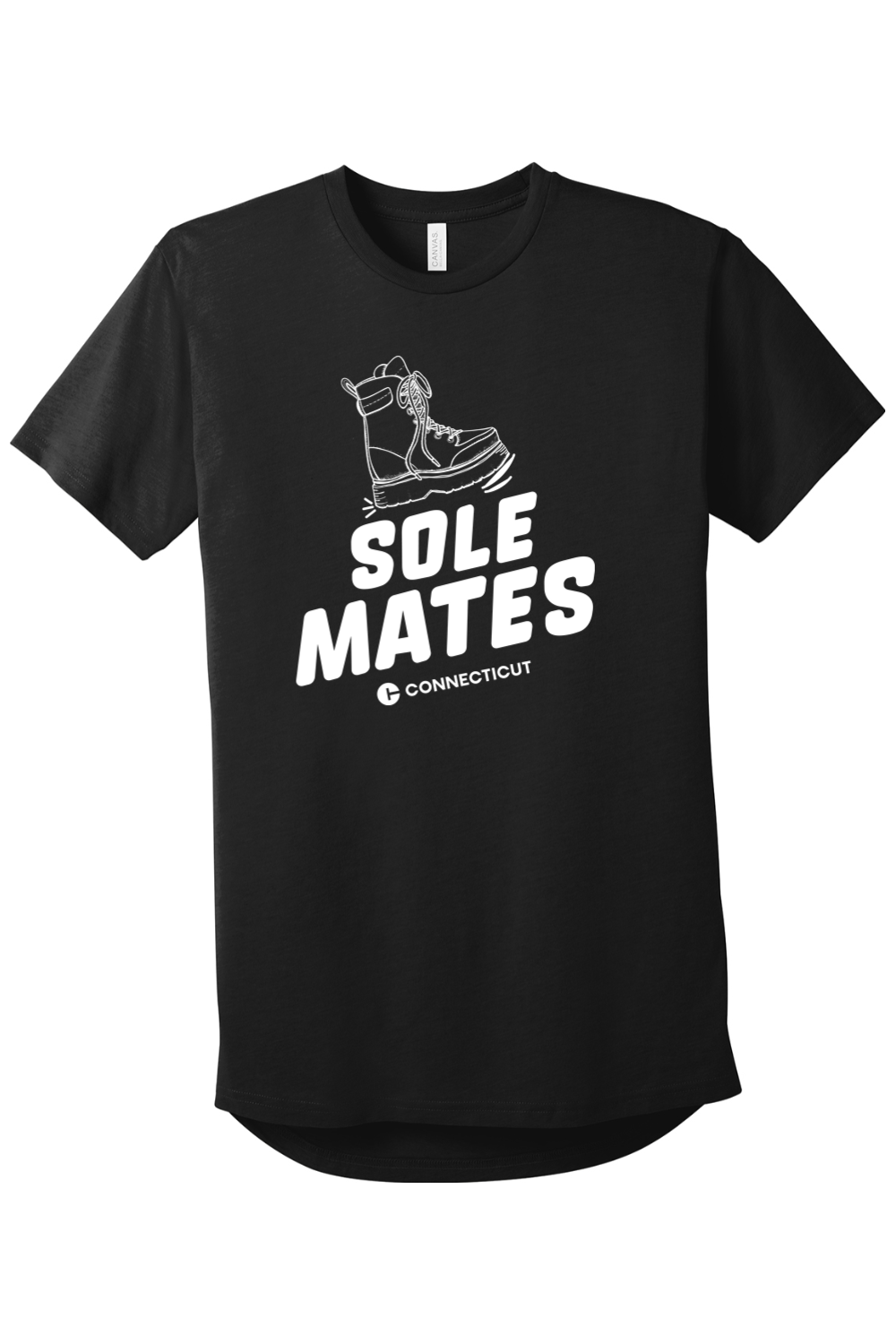 Connecticut - Sole Mates - BELLA+CANVAS Men’s Long Body Urban Tee