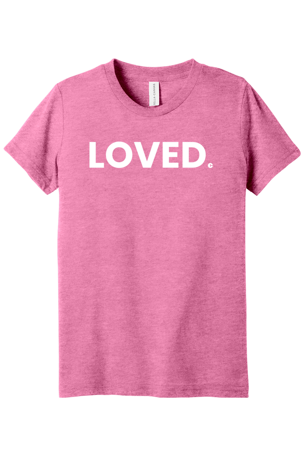Connecticut - Loved - Youth BELLA+CANVAS Short Sleeve Tee