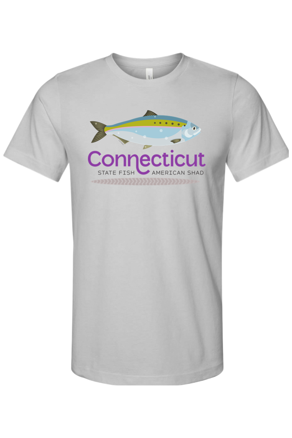 State Fish American Shad - Bella + Canvas Tee