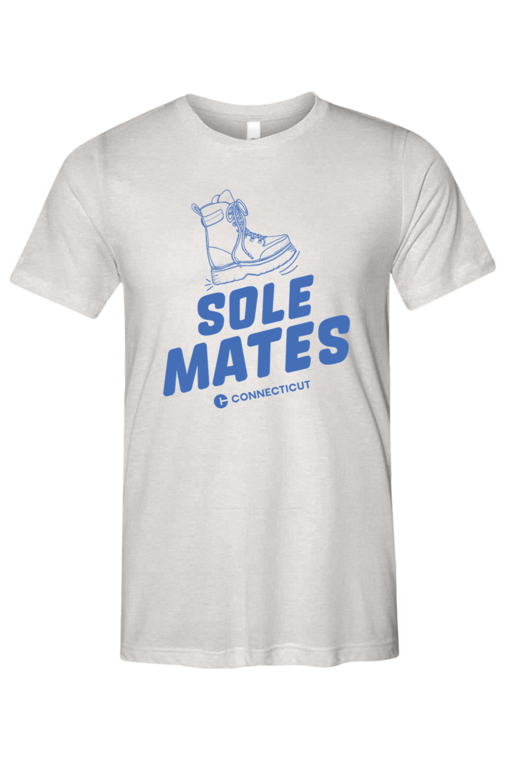 Connecticut - Sole Mates - Bella + Canvas Short Sleeve Tee