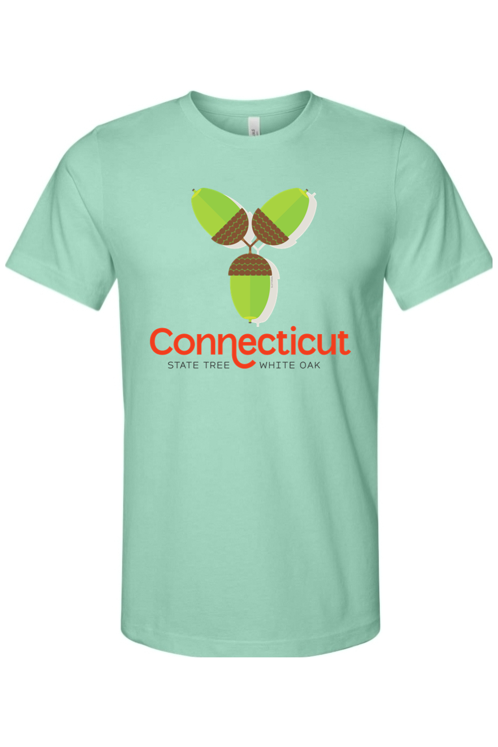 State Tree White Oak - Bella + Canvas Tee