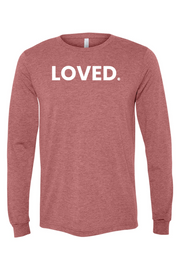 Connecticut - Loved - BELLA + CANVAS Unisex Long Sleeve Tee