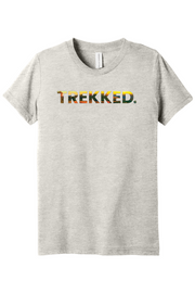 Connecticut - Trekked - Youth BELLA+CANVAS Short Sleeve Tee