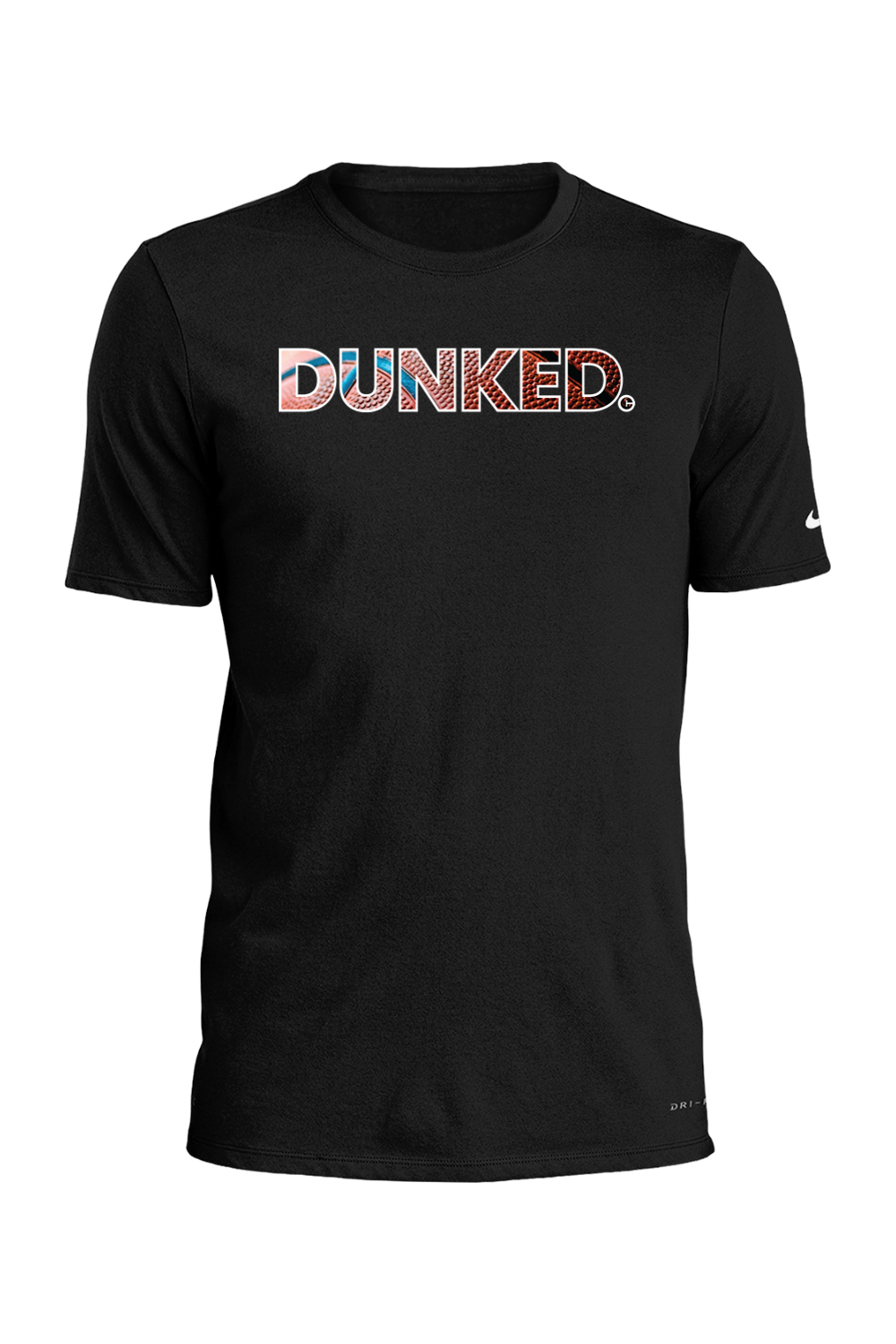 Connecticut - Dunked - Nike Dri-FIT Cotton/Poly Tee