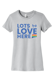 Connecticut - Lots to Love Here - BELLA+CANVAS Women’s Slim Fit Tee