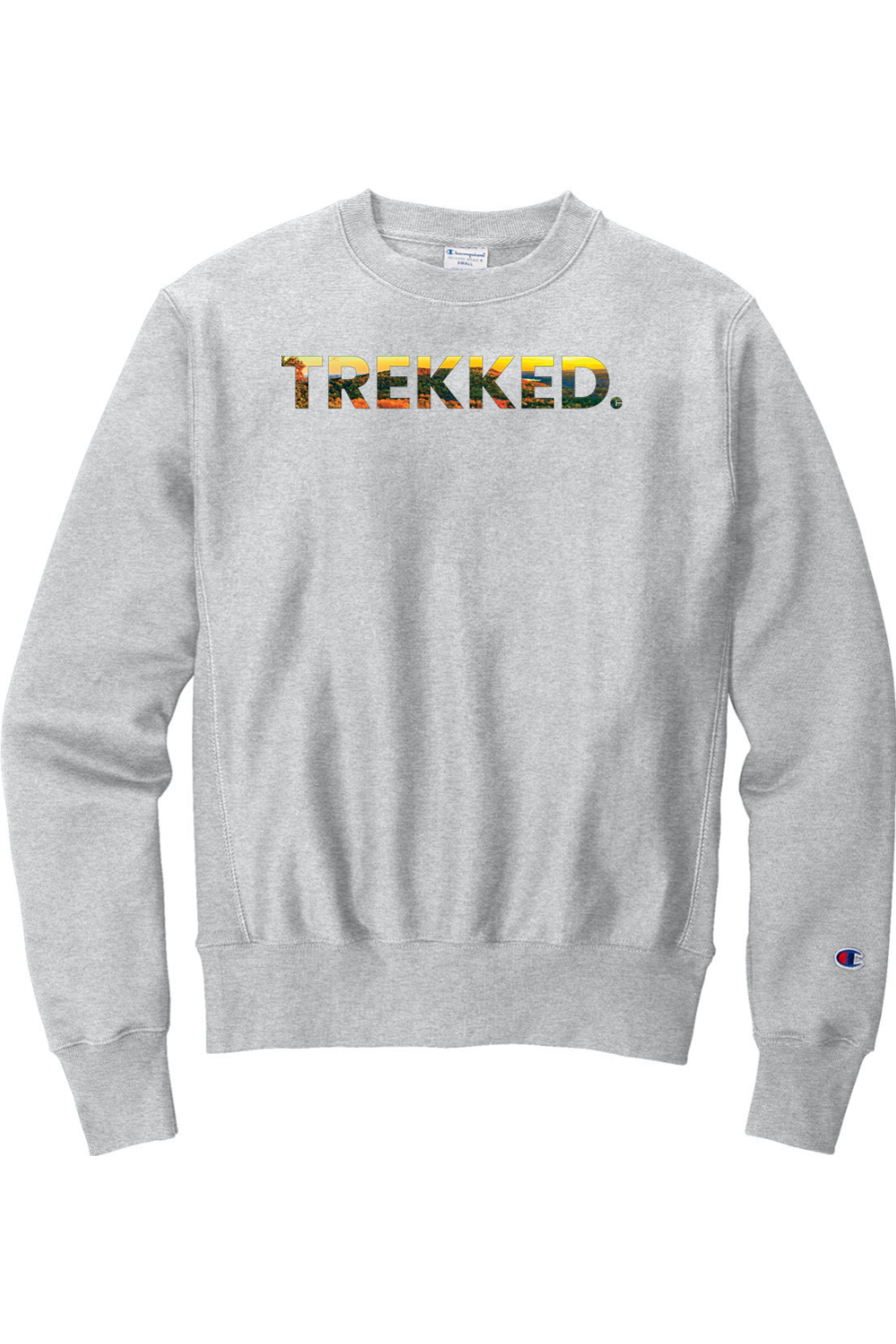 Connecticut - Trekked - Champion Crewneck Sweatshirt