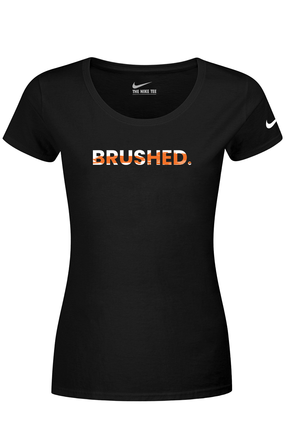 Connecticut - Brushed - Nike Ladies Dri-FIT Cotton/Poly Tee