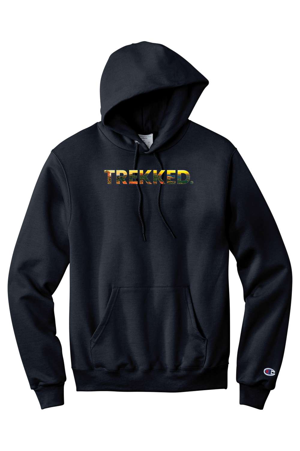 Connecticut - Trekked - Champion Hooded Sweatshirt