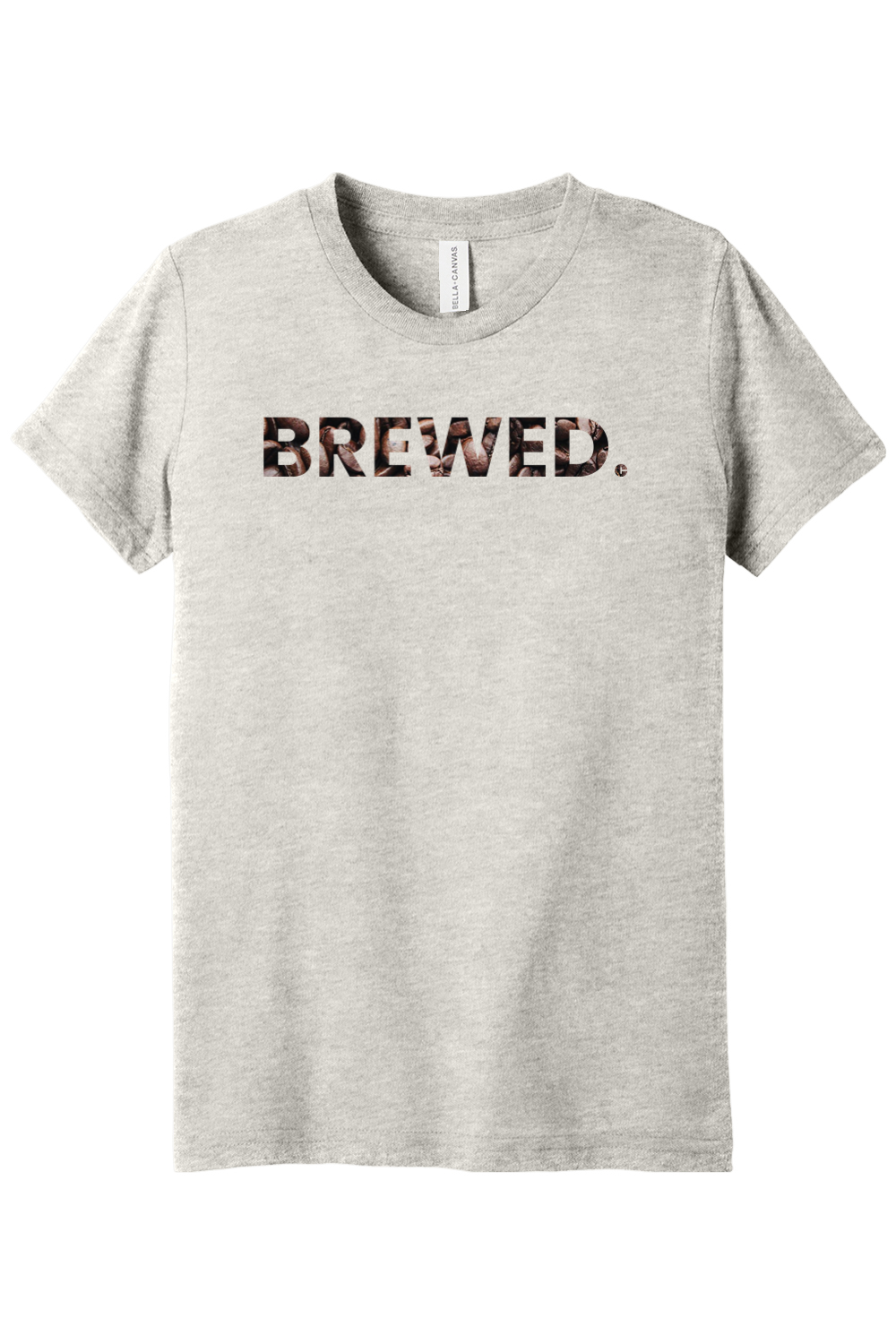 Connecticut - Brewed - Youth BELLA+CANVAS Short Sleeve Tee