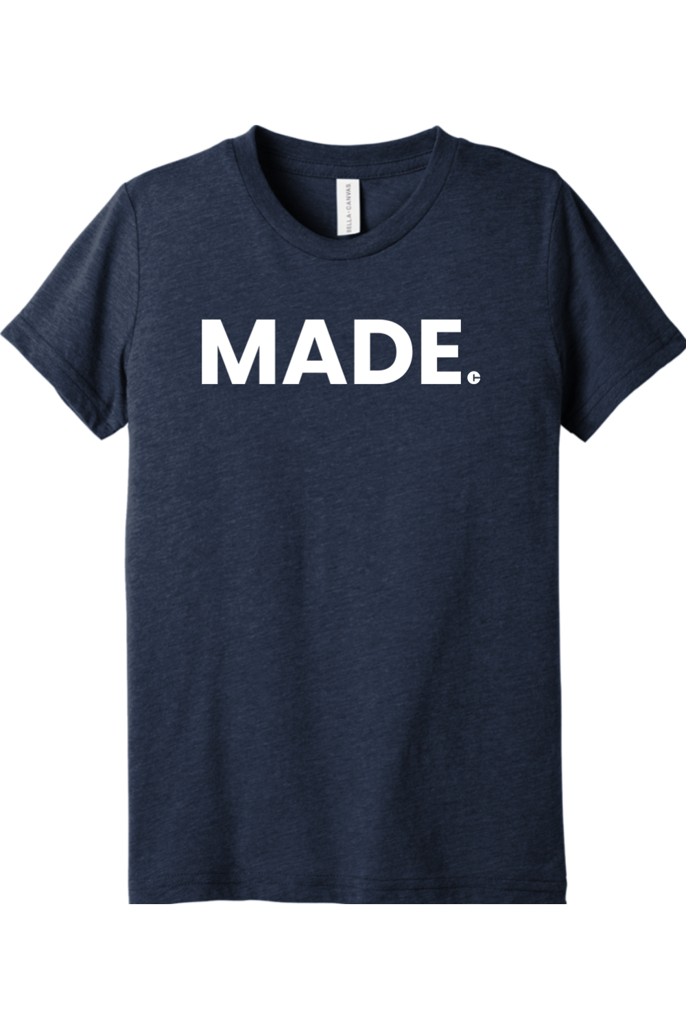 Connecticut - Made - Youth BELLA+CANVAS Short Sleeve Tee