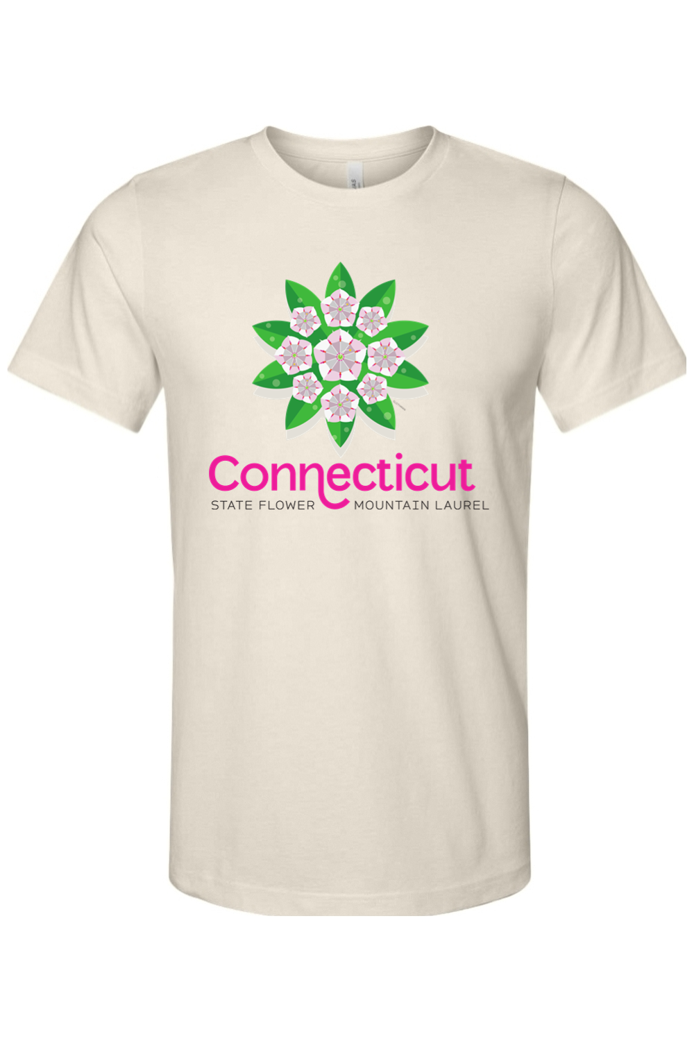 State Flower Mountain Laurel - Bella + Canvas Tee