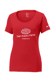 Connecticut - The Pizza State - Nike Ladies Core Cotton Tee