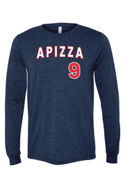 Connecticut - Apizza - BELLA + CANVAS Unisex Long Sleeve Tee