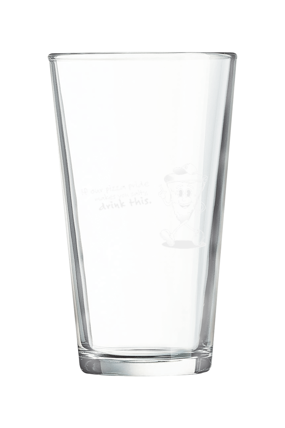 Connecticut - Pizza Pride - 16 oz. Pint Mixing Glass