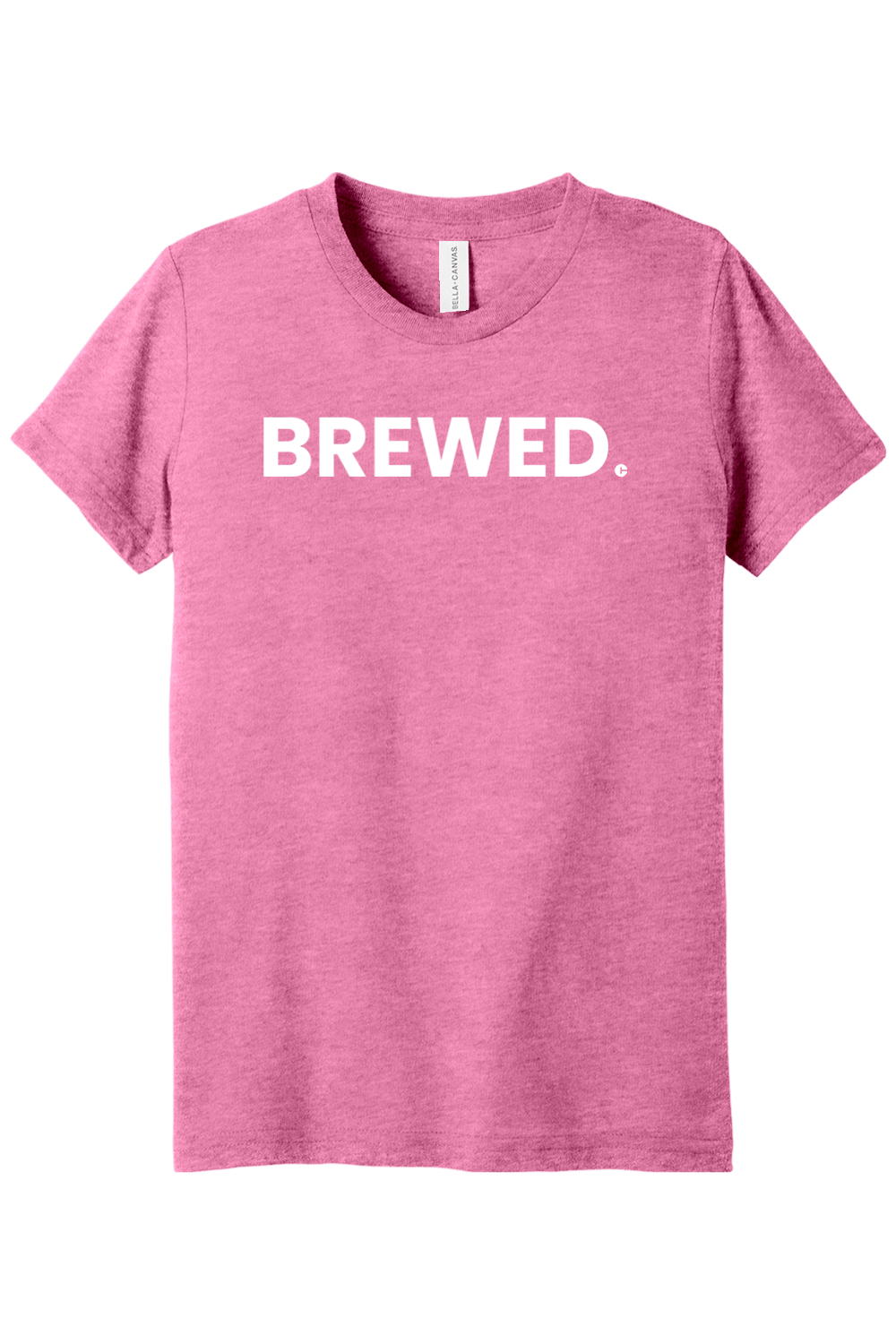 Connecticut - Brewed - Youth BELLA+CANVAS Short Sleeve Tee