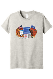 Connecticut - Nation's Best Pizza - Youth BELLA+CANVAS Short Sleeve Tee