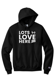 Connecticut - Lots to Love Here - Champion Hooded Sweatshirt