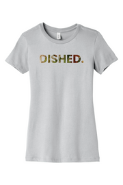 Connecticut - Dished - BELLA+CANVAS Women’s Slim Fit Tee