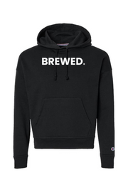 Connecticut - Brewed - Champion Women's Hooded Sweatshirt
