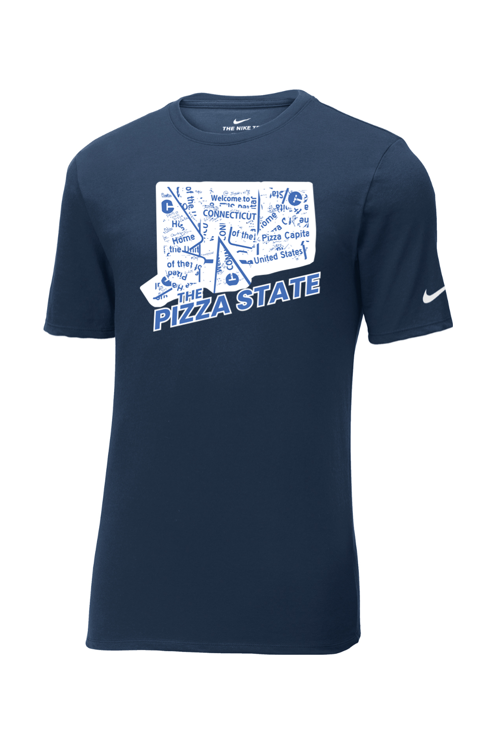 Connecticut - Pizza State - Nike Core Cotton Tee
